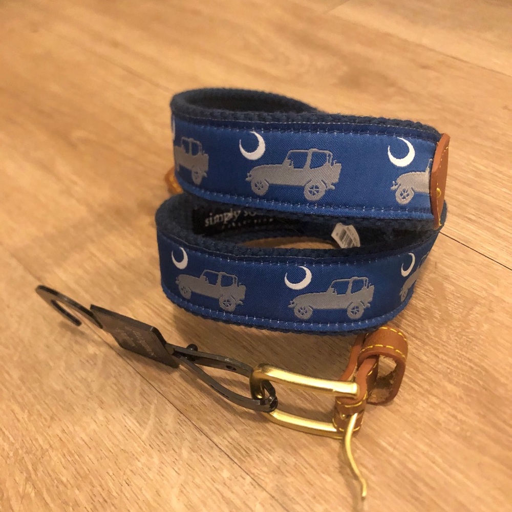 Simply Southern Off Road Ribbon Belt Size 32 NWT